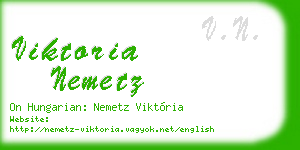 viktoria nemetz business card